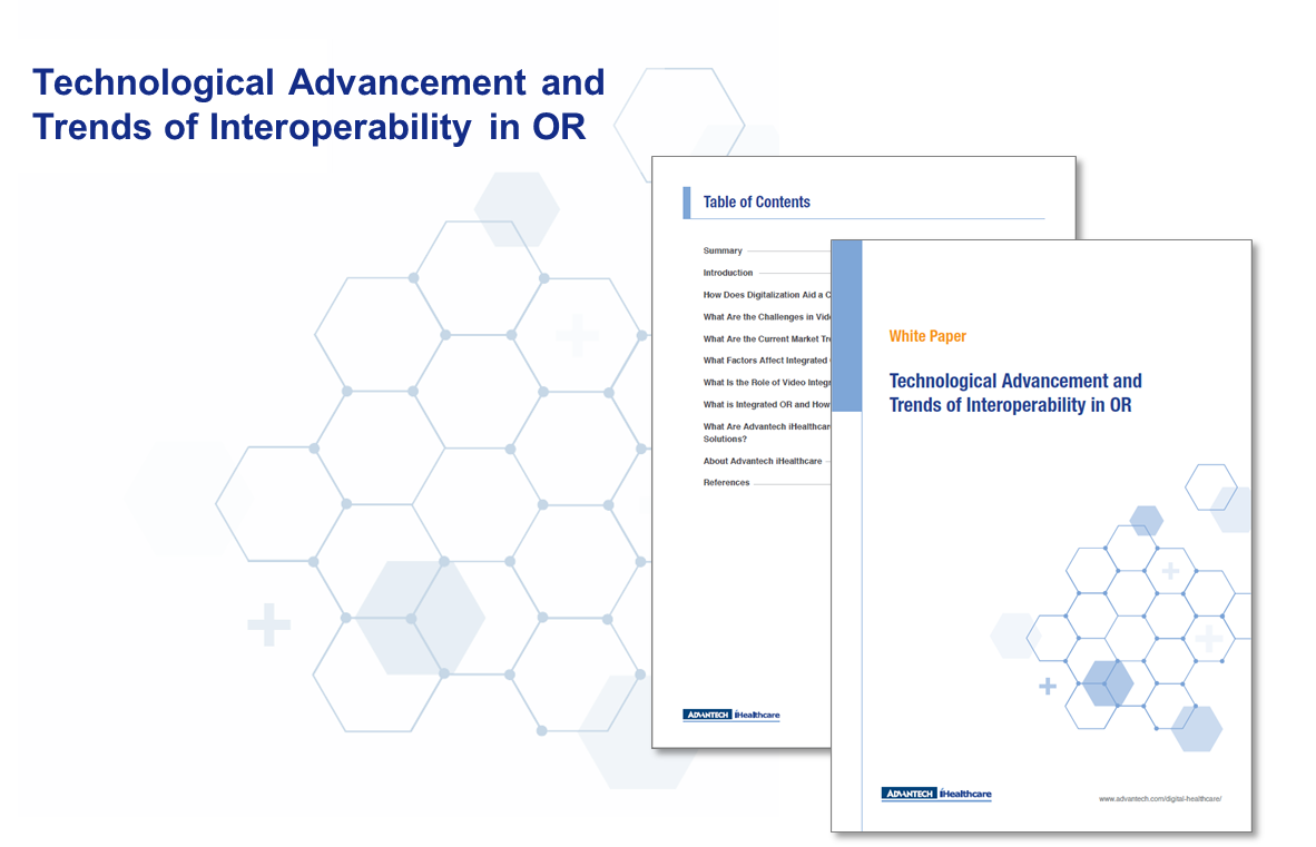 【White Paper】Technological Advancements and Trends of Interoperability in the Operating Room